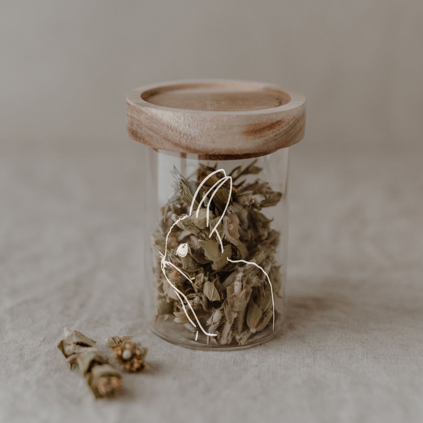 Mini Vorratsglas Hasi 9 cm | Eulenschnitt