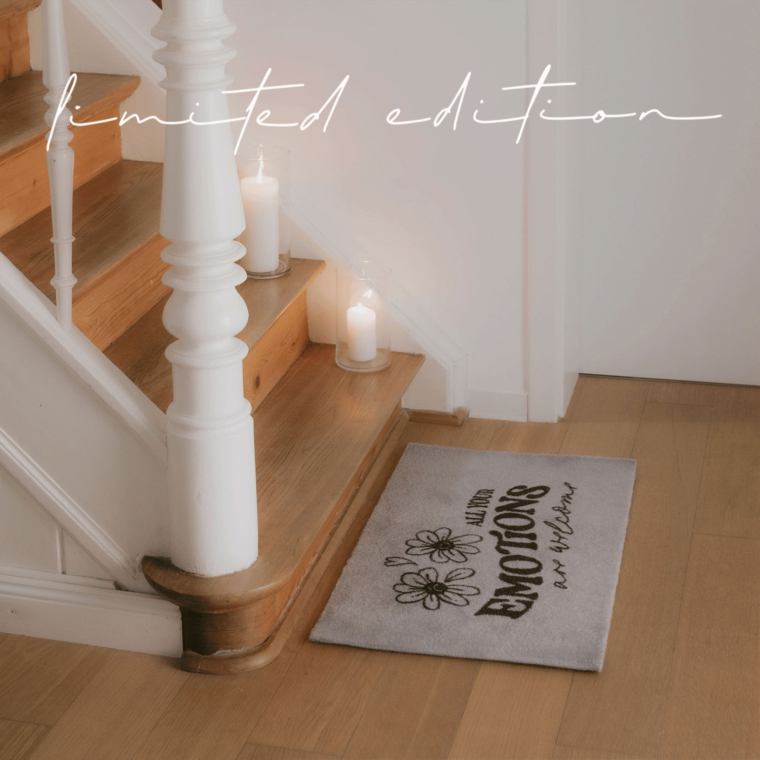 Tapis de sol lavable limité Emotions