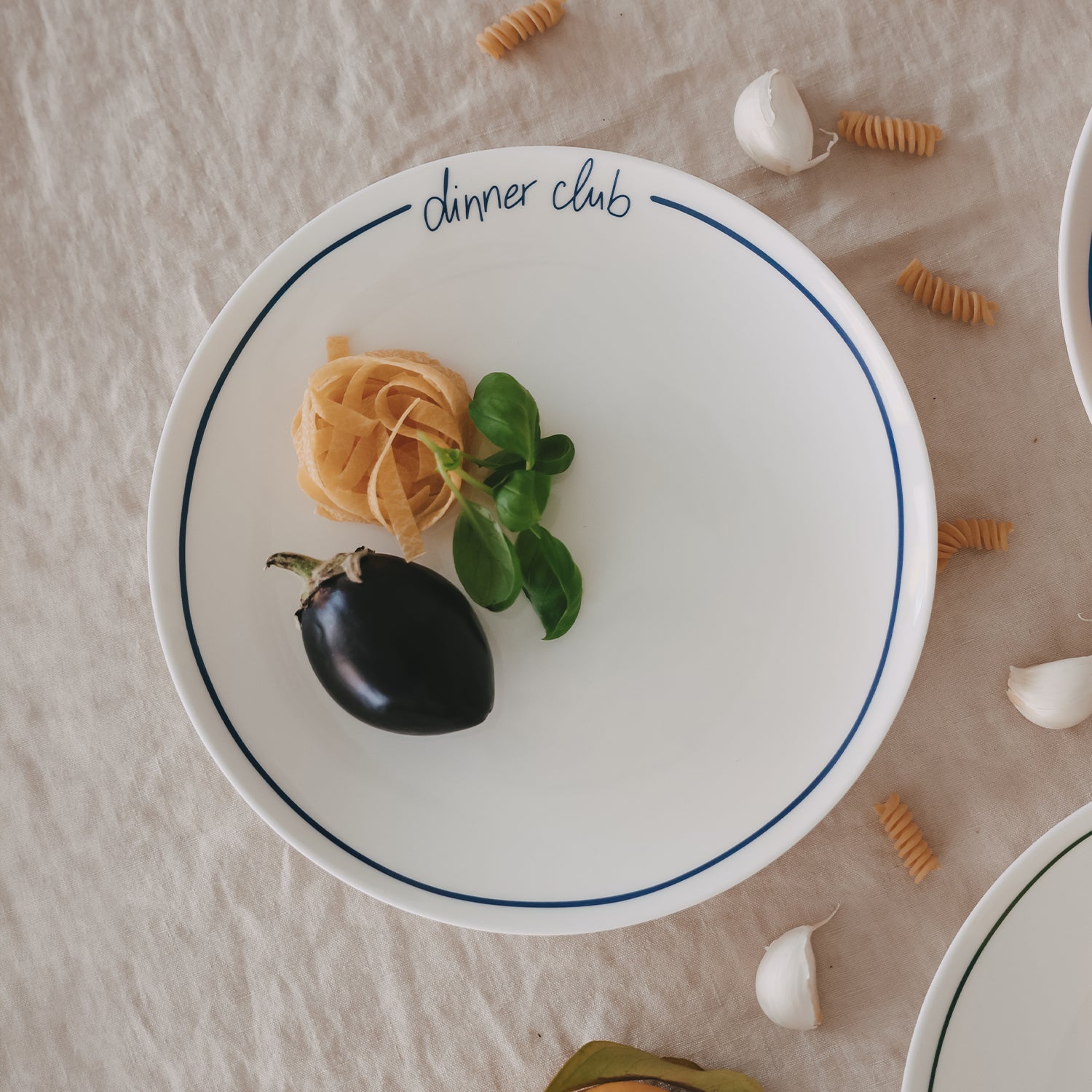 Speiseteller blau – Dinner Club Design