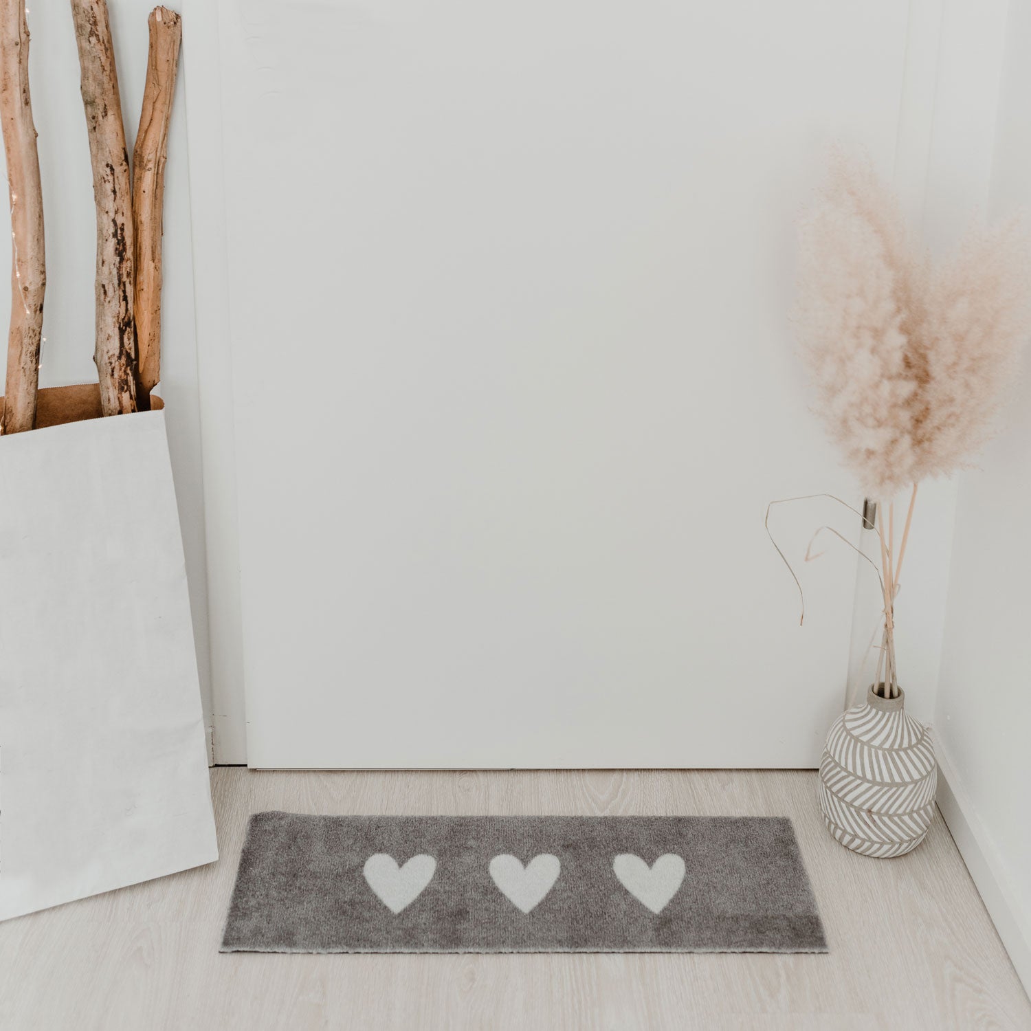 Fussmatte Waschbar Rutschfest – 50 X 80 Cm, Vintage Design Für Küche, Schlafzimmer, Ecke