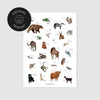 Poster Tier-ABC zum Download