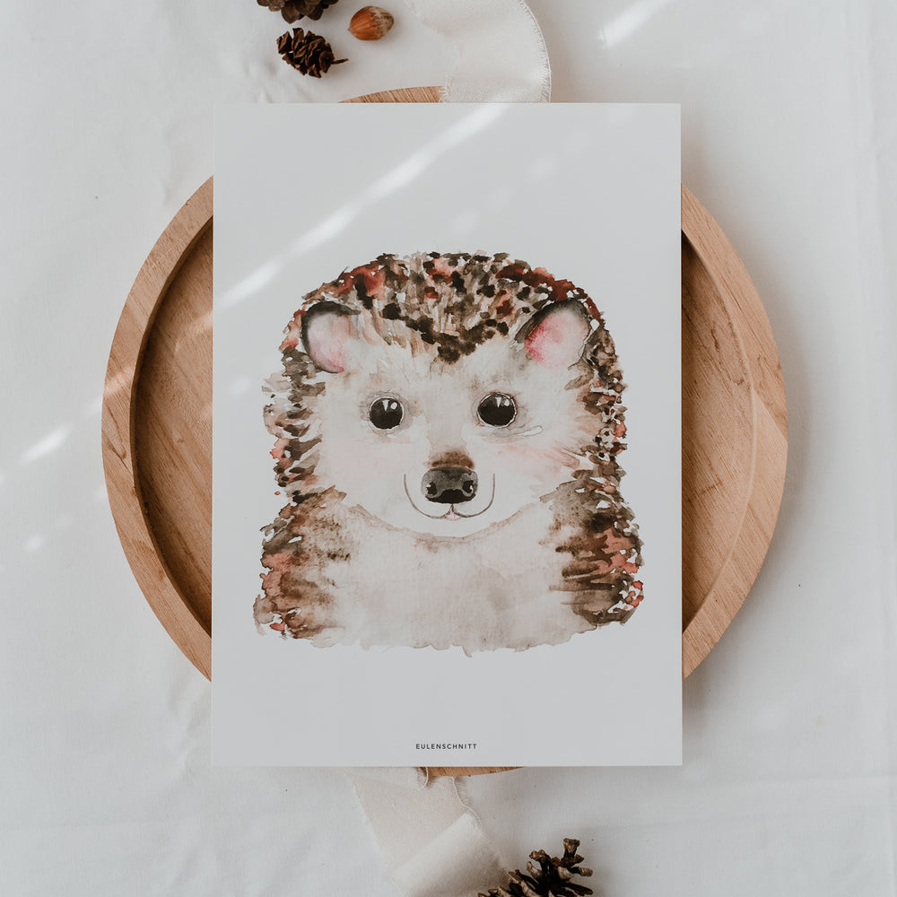 Poster Igel zum Download