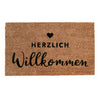 Kokos Fußmatte Herzlich Willkommen