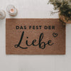 Kokos Fußmatte Fest der Liebe
