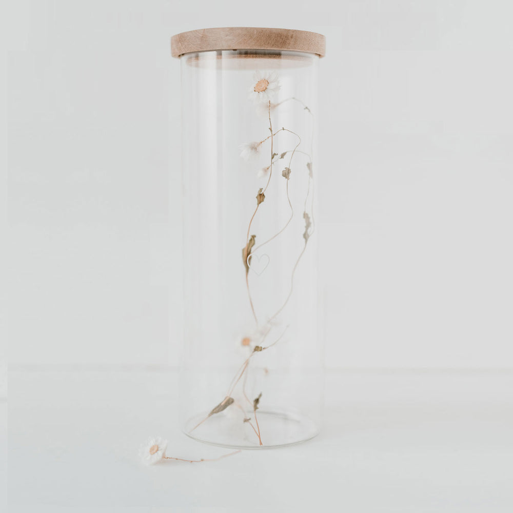 Vorratsglas Herz 25 cm | Eulenschnitt 