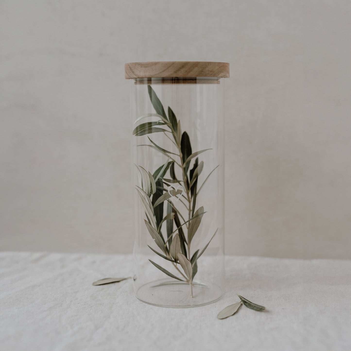 Vorratsglas Herz 25 cm | Eulenschnitt 