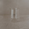 Doppelwandiges Glas 200ml Herz