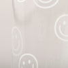 Trinkglas Smileys weiß