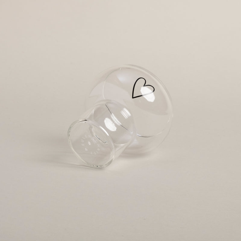 Bubble Glas Herz