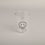Trinkglas Smiley schwarz