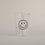 Trinkglas Smiley schwarz