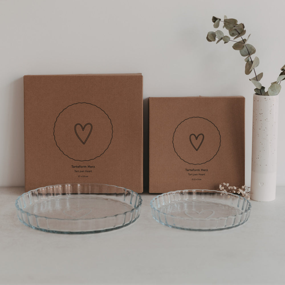 Tarteform klein Herz – stilvoll & vielseitig