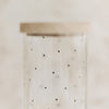 Vorratsglas Herzen 31 cm schwarz