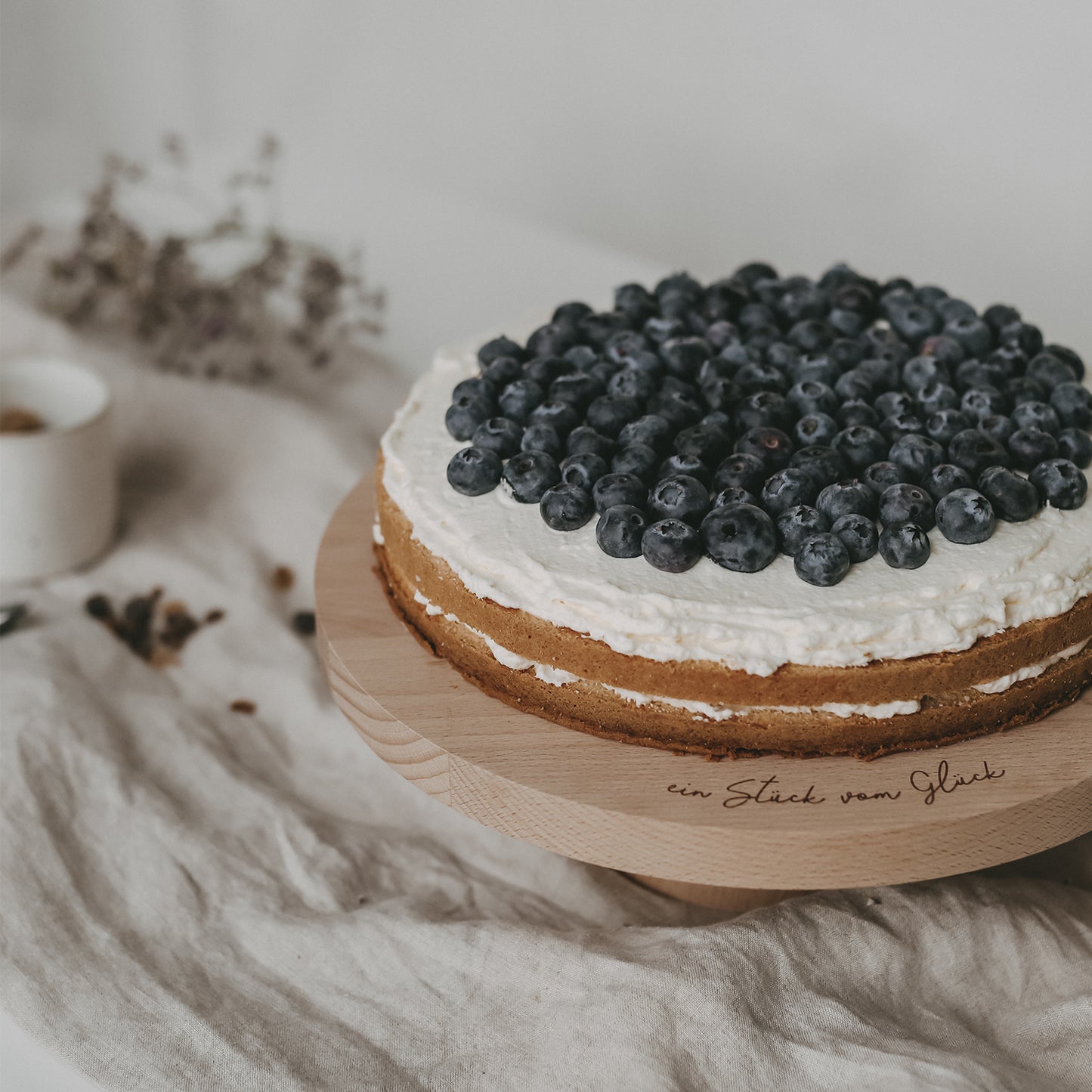 Présentoir à gâteaux Stück vom Glück