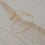 Armband Lini Gold | Eulenschnitt 