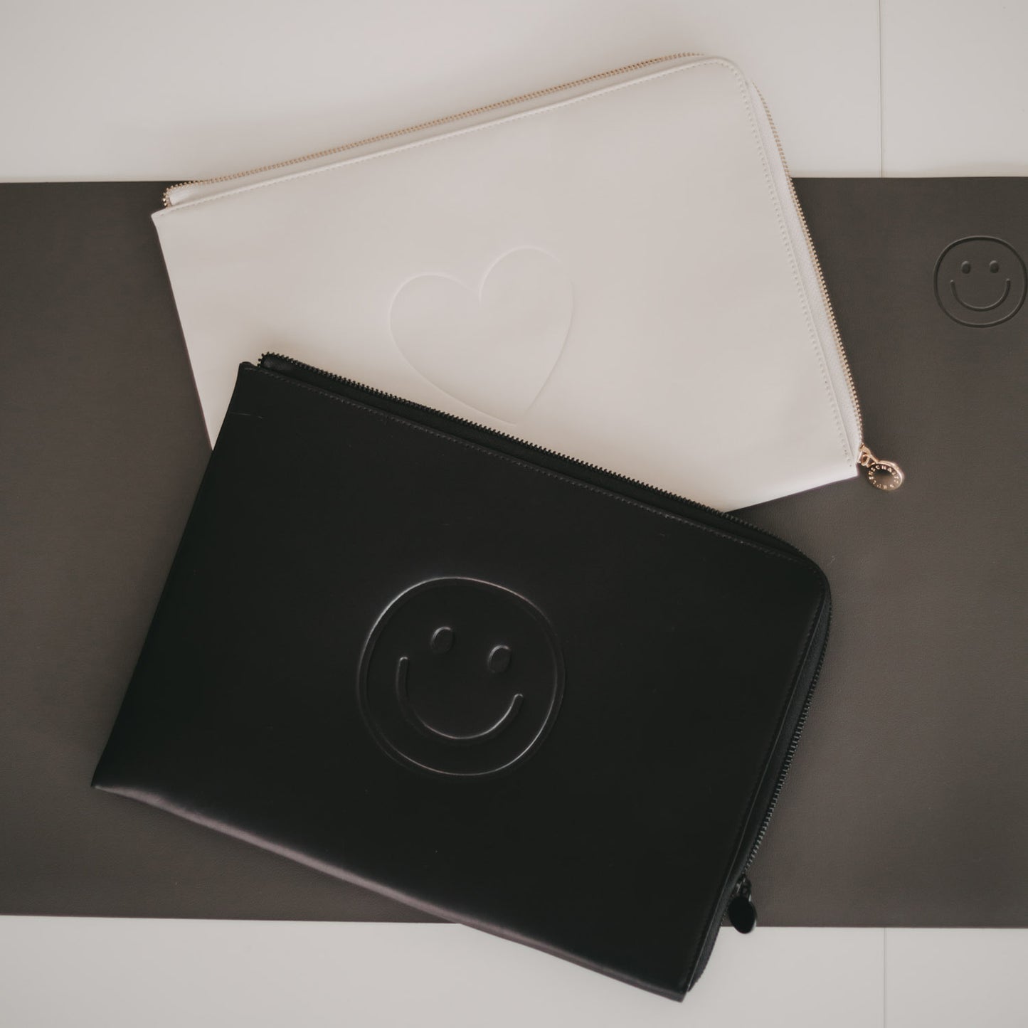 Laptoptasche Herz creme | Eulenschnitt 