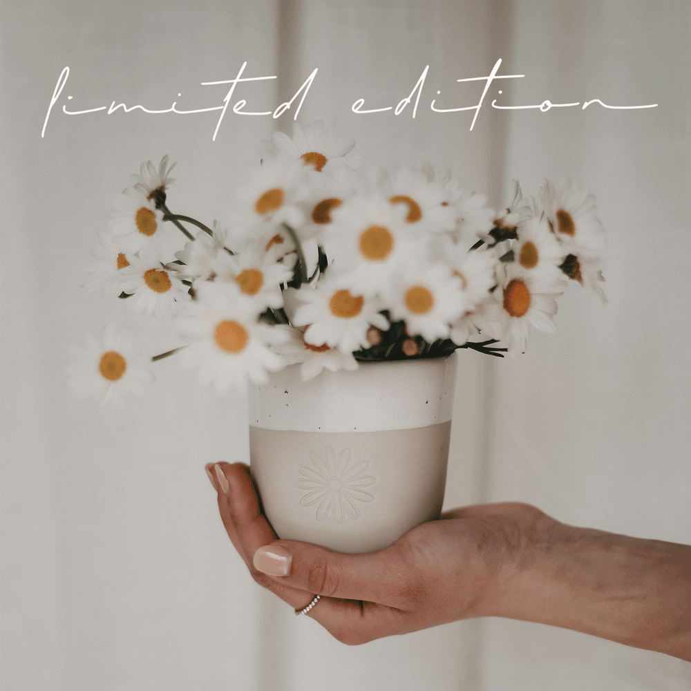 Gobelet en grès limitée Marguerite