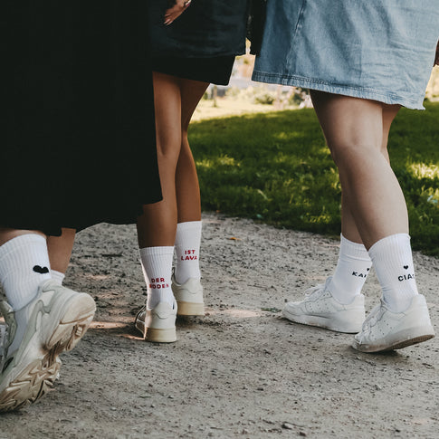 Chaussettes Der Boden ist Lava