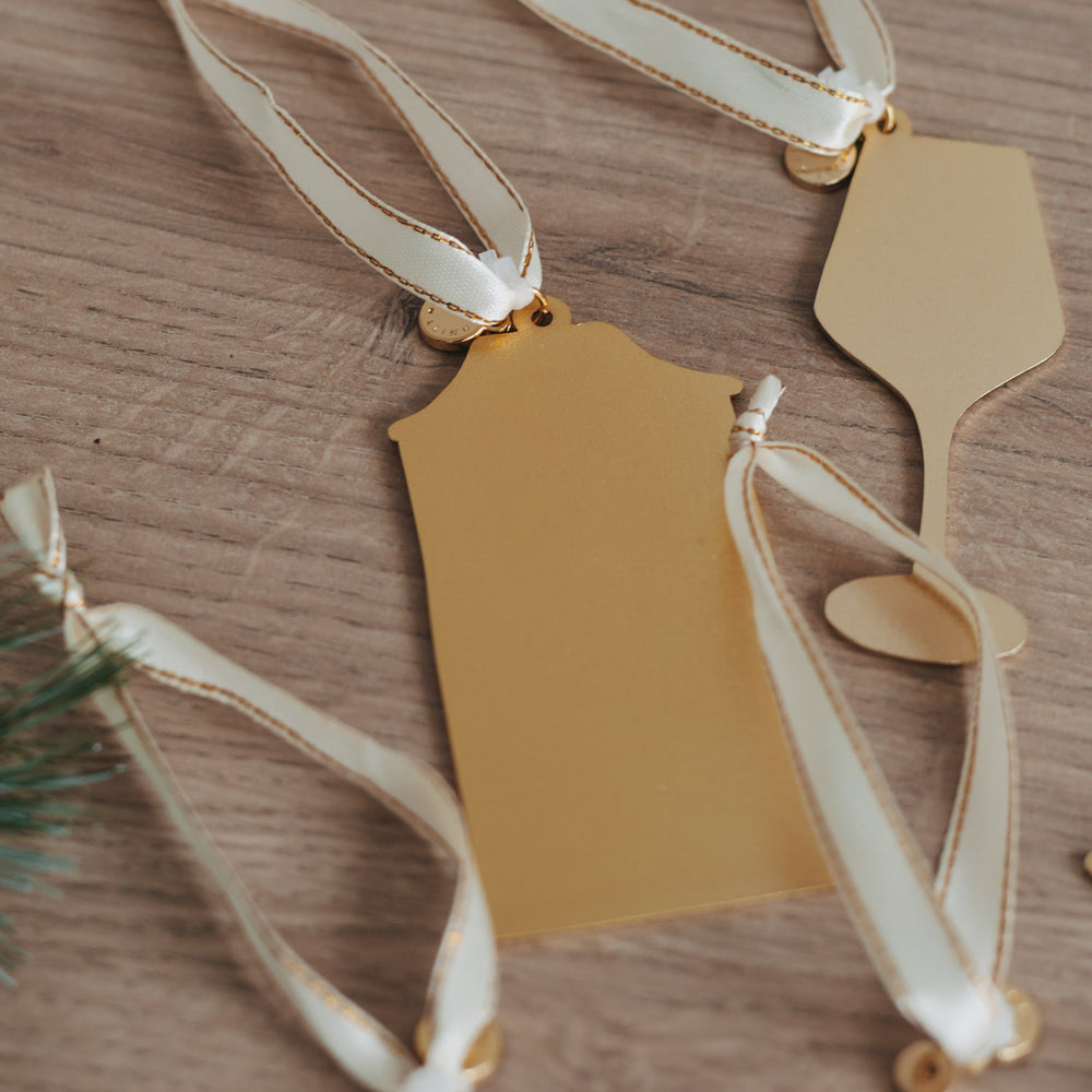 Baumschmuck Haus Rückseite | Eulenschnitt 