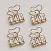 Clip groß gold 4er Set