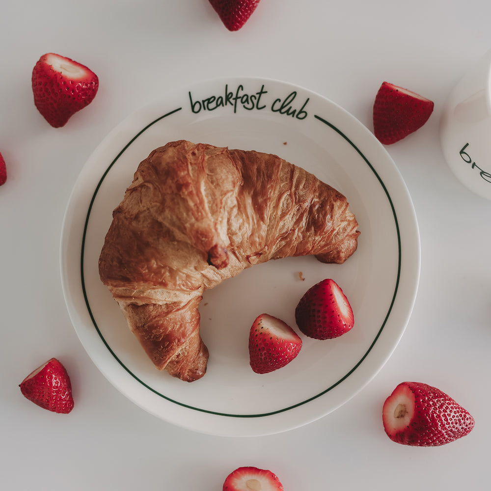 Breakfast Club Teller grün – natürlich & stilvoll