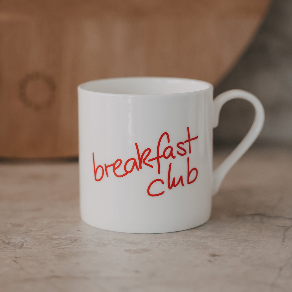 Fine Bone Tasse rot – Breakfast Club