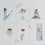 Jeu de cartes Send Love en lot de 6