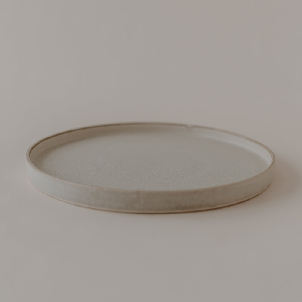 Frühstücksteller Steingrau