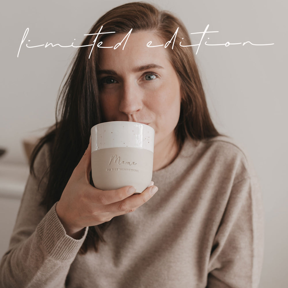 Limitierter Becher Mama Du bist wundervoll | Eulenschnitt 