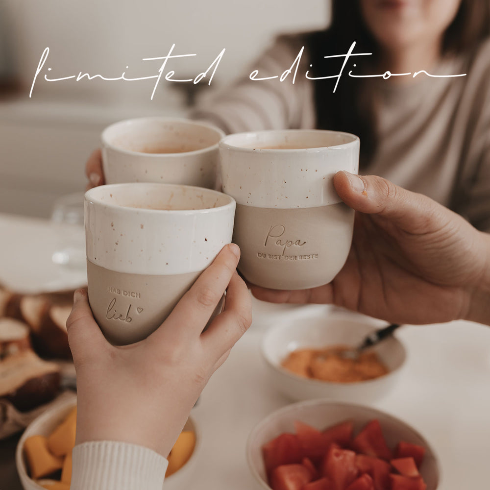 Limitierter Becher Hab dich lieb | Eulenschnitt 