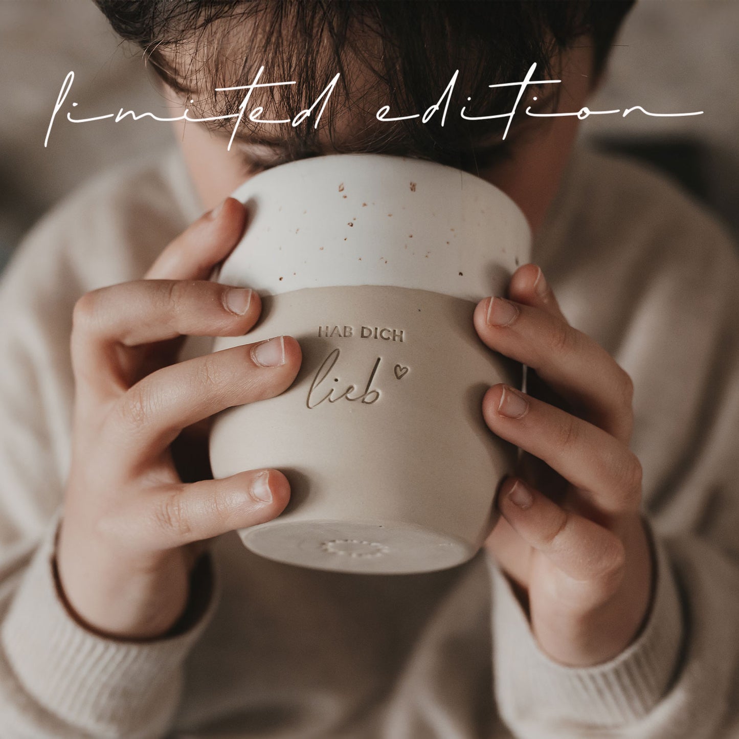 Limitierter Becher Hab dich lieb | Eulenschnitt 