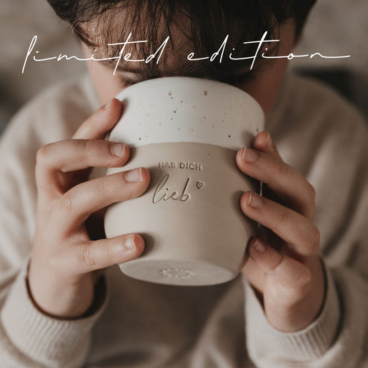Limitierter Becher Hab dich lieb | Eulenschnitt 