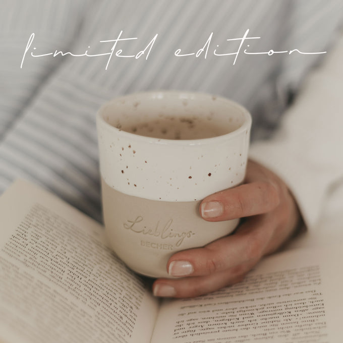 Limitierter Becher Lieblingsbecher