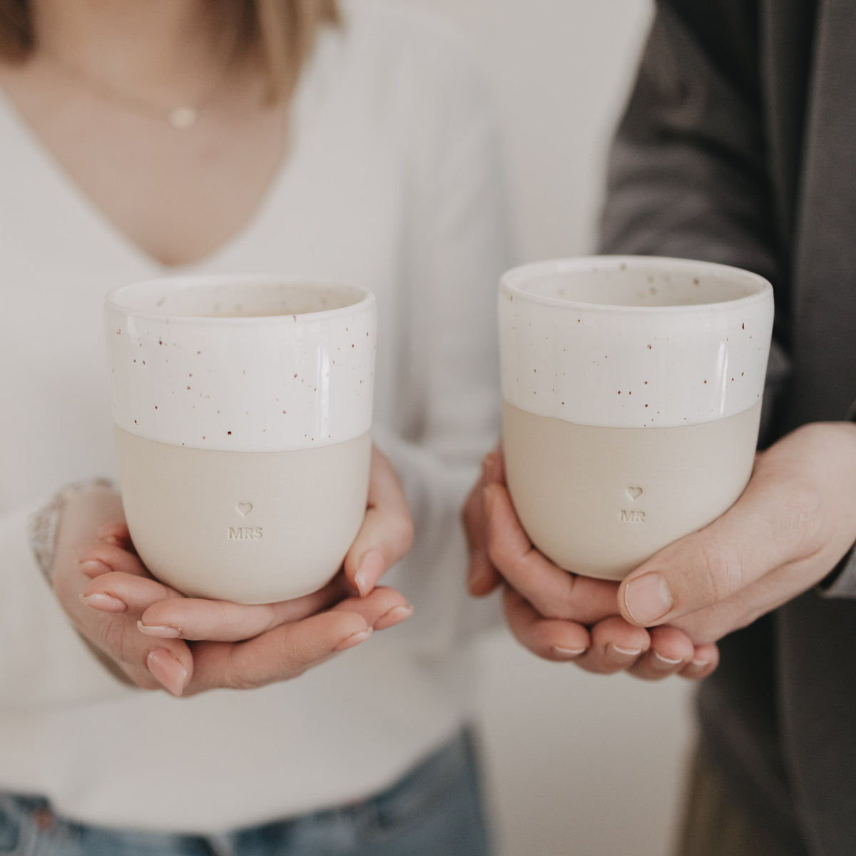 Becher Set Mr & Mrs – Handmade in Portugal