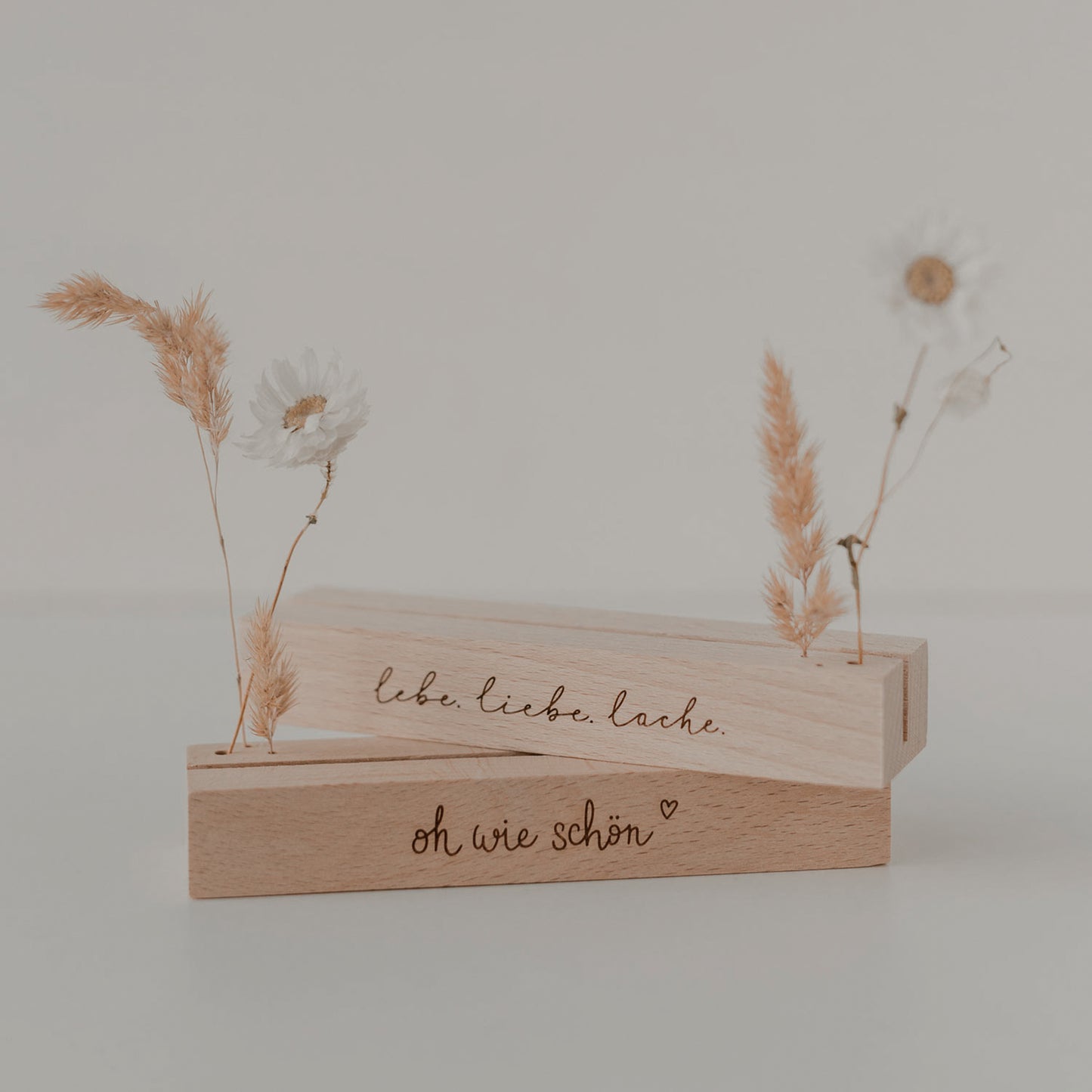 Support pour cartes et fleurs séchées, lot de 2