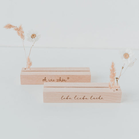 Support pour cartes et fleurs séchées, lot de 2