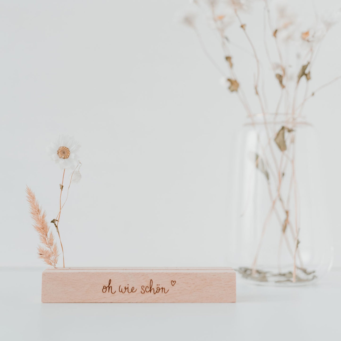 Support pour cartes et fleurs séchées, lot de 2