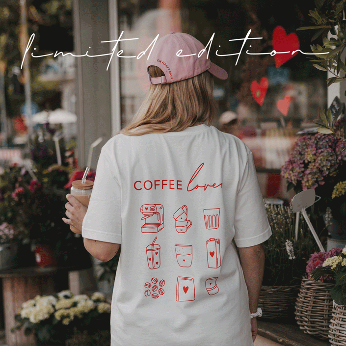 Limitiertes Shirt Coffee Lover