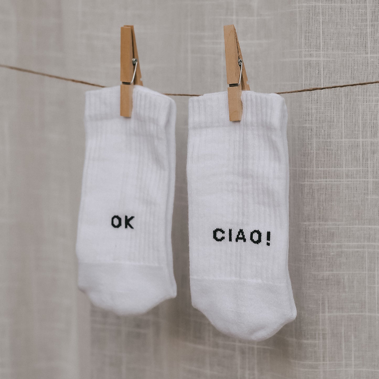 Chaussettes ok ciao!