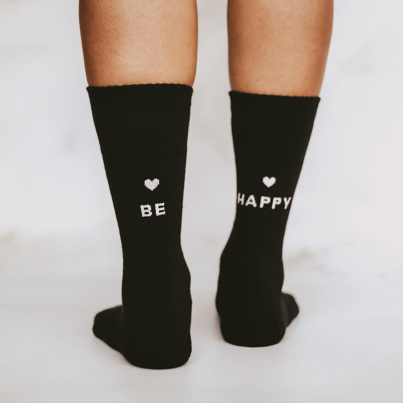 Socken be happy schwarz