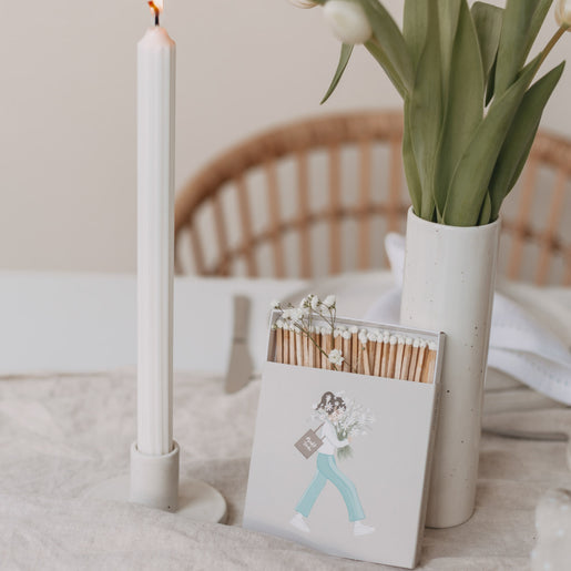 Streichhölzer Blumenmädchen