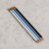 Bleistift Set blau 4er Set | Eulenschnitt 