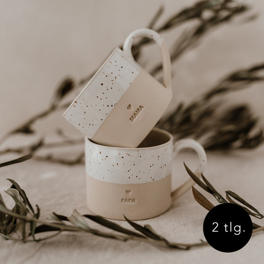 Tasse Mama & Papa im Set