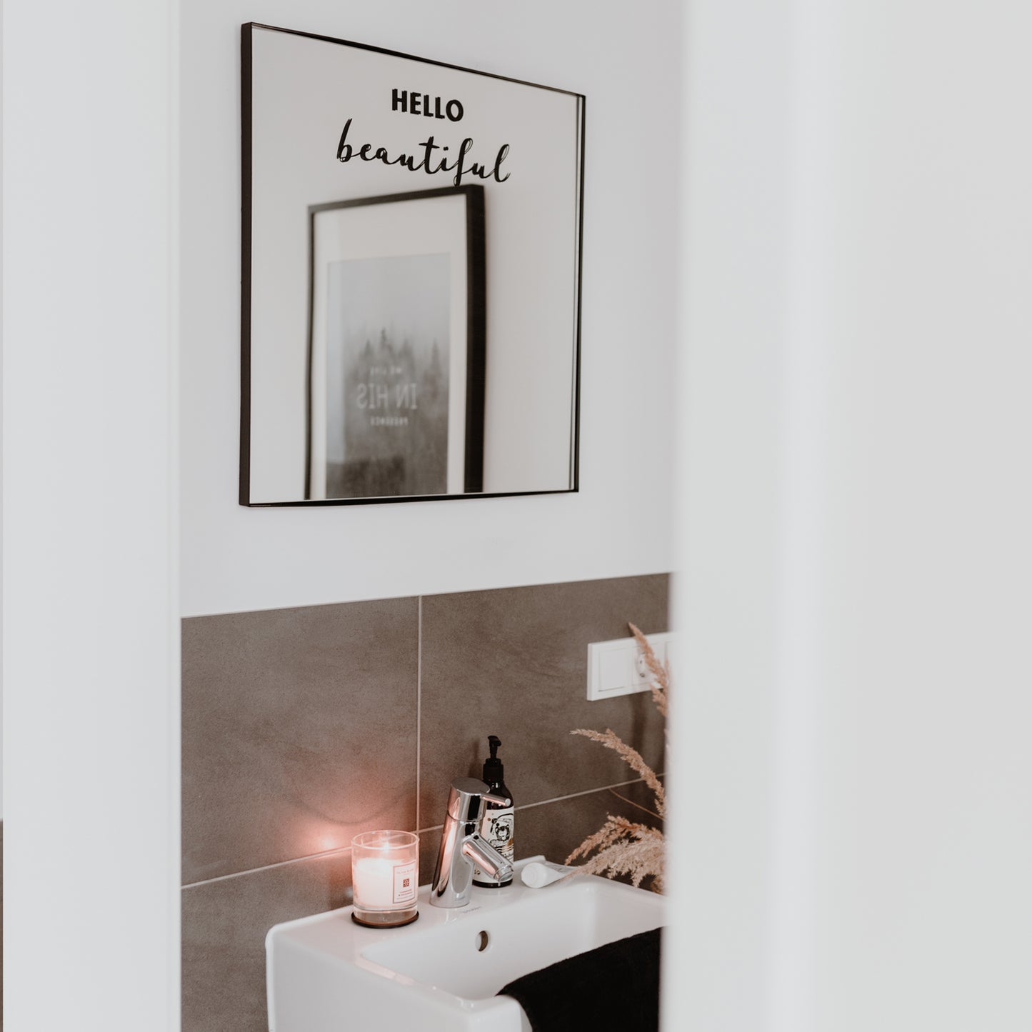 Sticker hello beautiful