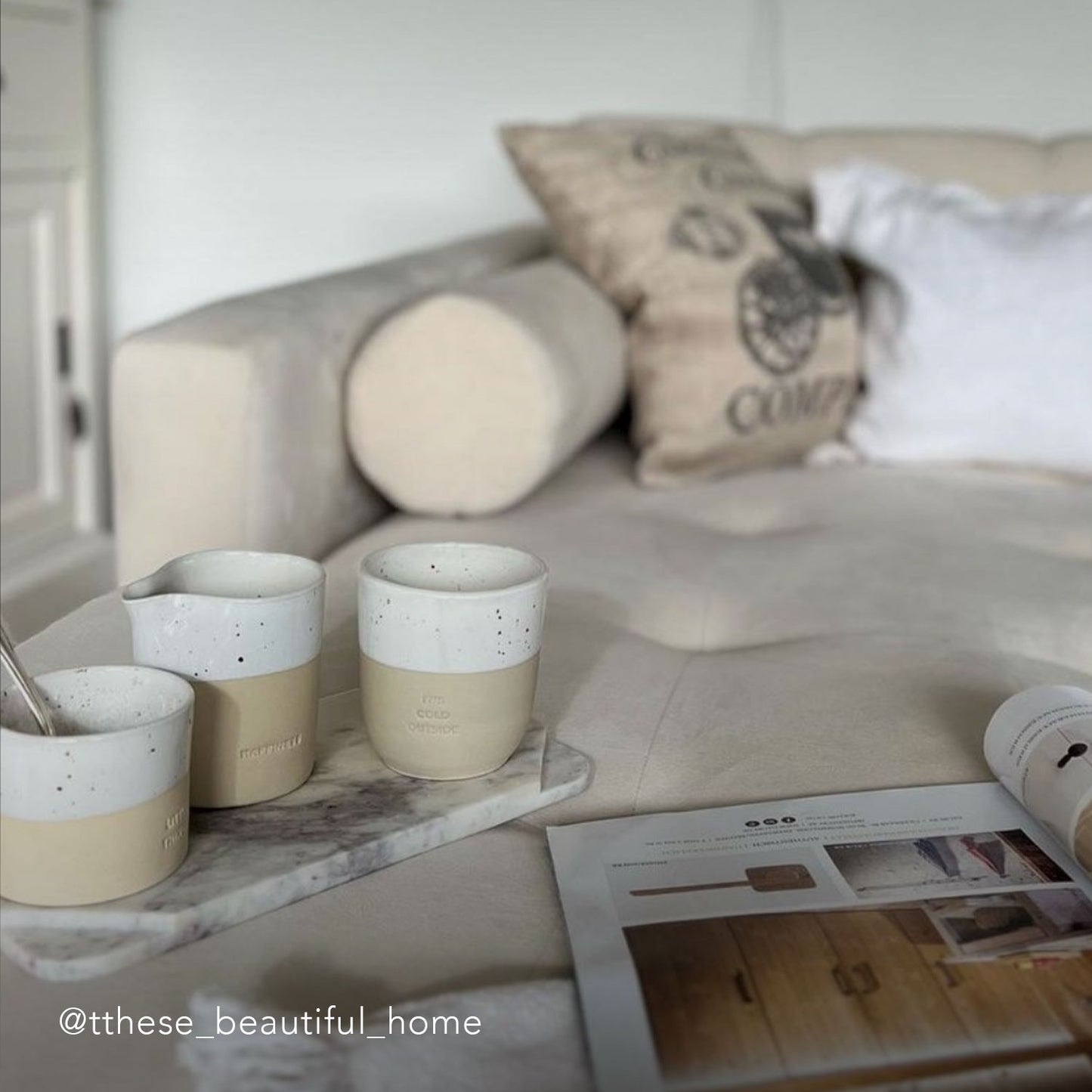 Gobelet en grès It´s cold outside