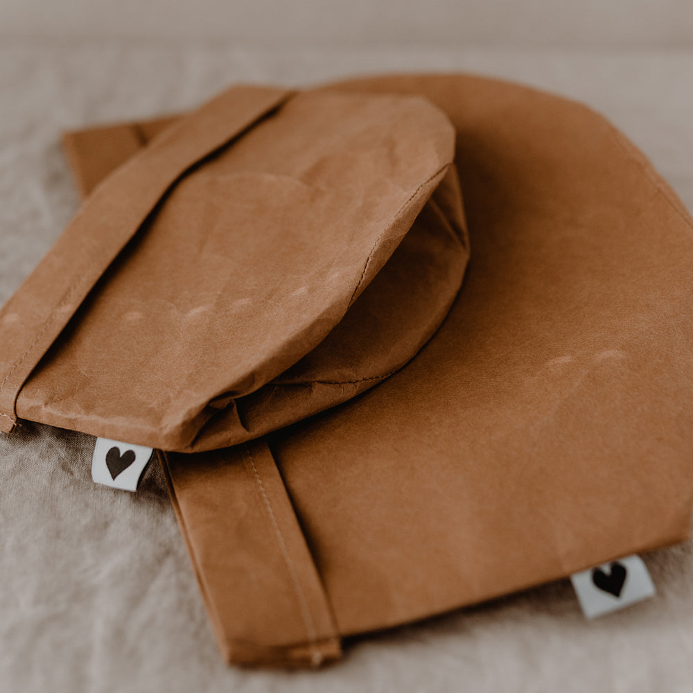 paperbag aufbewahrung Paperbag 2er Set natur – Eulenschnitt