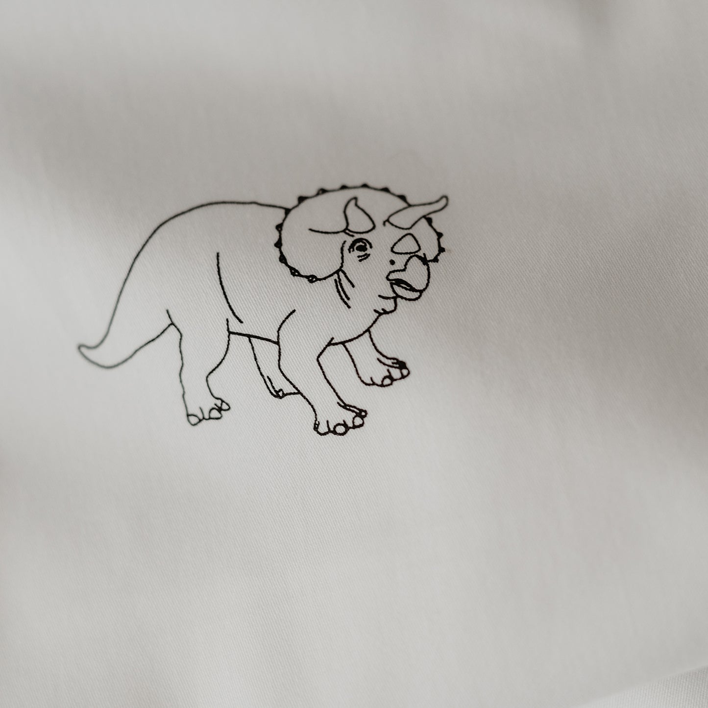 Housse de coussin Dinosaure 40x80 cm