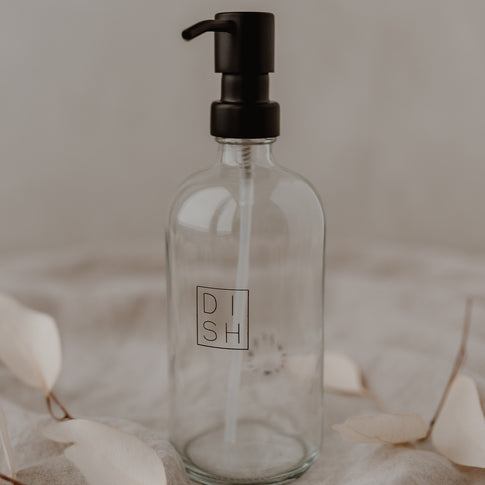 Distributeur de savon Dish transparent 500ml
