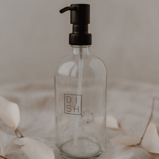 Distributeur de savon Dish transparent 500ml