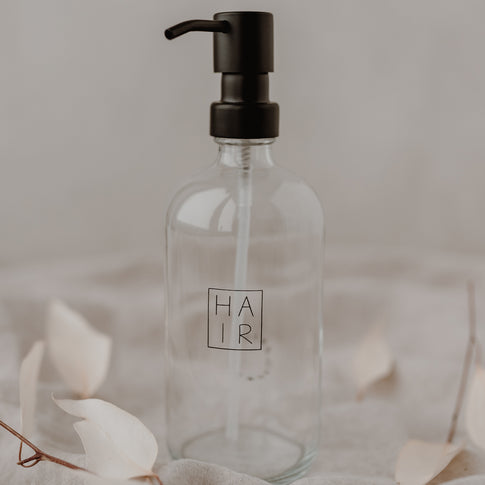 Distributeur de savon Hair transparent 500ml